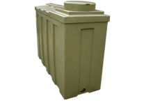 1000 Litre Insulated Potable Water Tank - Sandstone