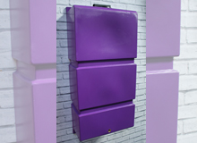 Wall Mounted Water Butt - Purple