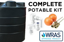 13,000 Litre Potable Water Tank - Plus Kit