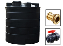 10000 Litre Insulated Water Tank 