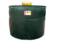 4000 Litre Cylindrical Waste Oil Tank