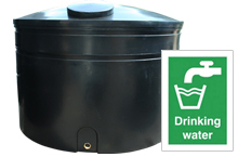 1000 Gallon Potable Water Tank 