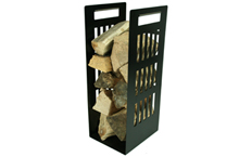 Tall 3 Line log store in black