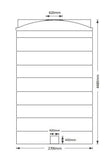 100,000 Litre (5 x 20,000 Litres) Water Tank - Non Potable