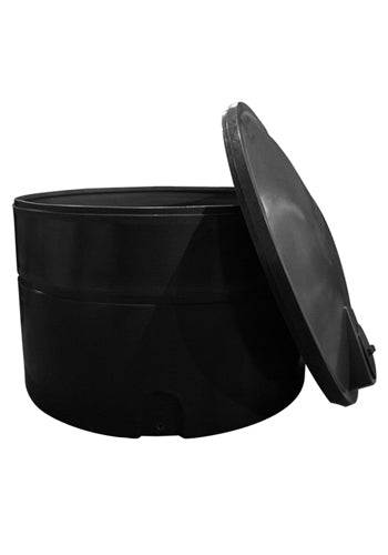 5000 Litre Total Access Water Tank - Black