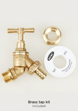 825 Litre Water Butt Triple Pack Linked - Millstone