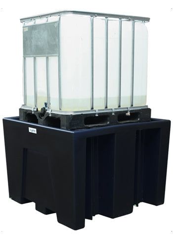 Single IBC Bund - Black