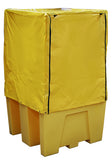 IBC Bund Pallet Grid & Yellow c/w PE Grid & Premium Cover