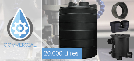 20000 Litre Commercial Rainwater Harvesting System