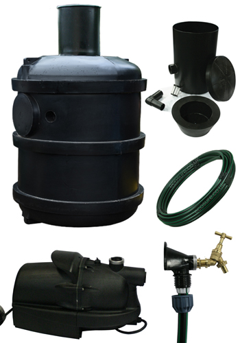 Easy HYDRO Rainwater Harvesting System 2800 litre
