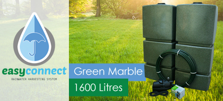 1600 Litre EasyConnect Green Marble