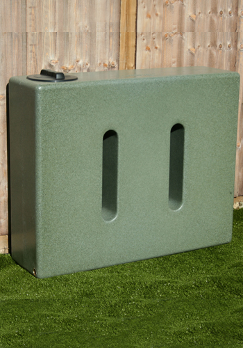 400 Litre Water Butts - Green Marble V1