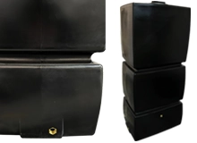 825 Litre Water Butts - Black
