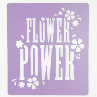 Flower Power Design Wall Art