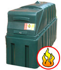 1350SLB Bunded Oil Tank 30 Min Fire Protection