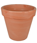 The Classic Extra Large Planter In Wash Terracotta