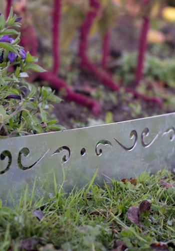 5 x 100mm Scrolls Garden Edging - Premium - Galvanised