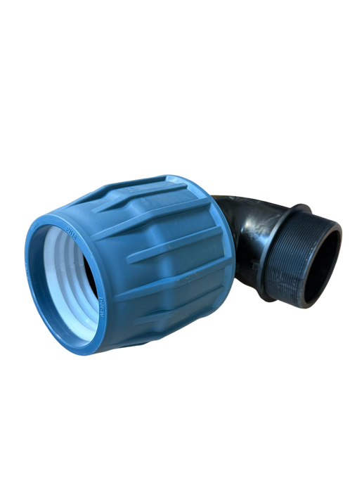Compression Elbow 90° - 110mm x 4" BSPM