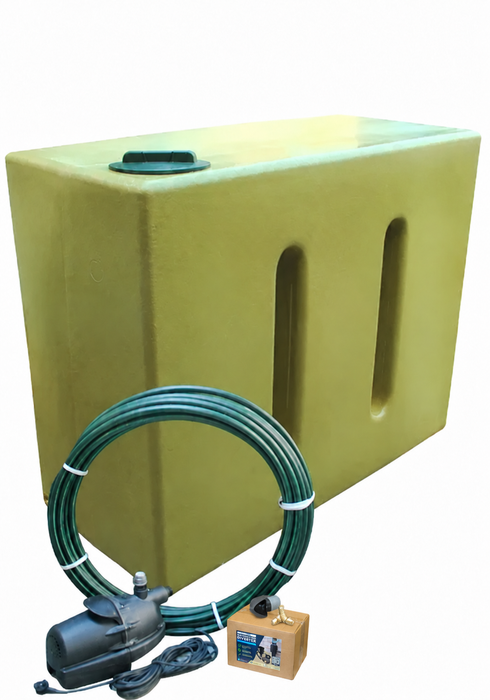 1000 Litre EasyConnect Rainwater Harvesting System - Sandstone