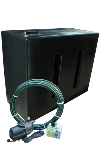 1000 Litre EasyConnect Rainwater Harvesting System - Black