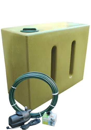 1000 Litre EasyConnect Rainwater Harvesting System - Sandstone