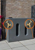 1000 Litre Water Butt V1 - Millstone - Double Outlet