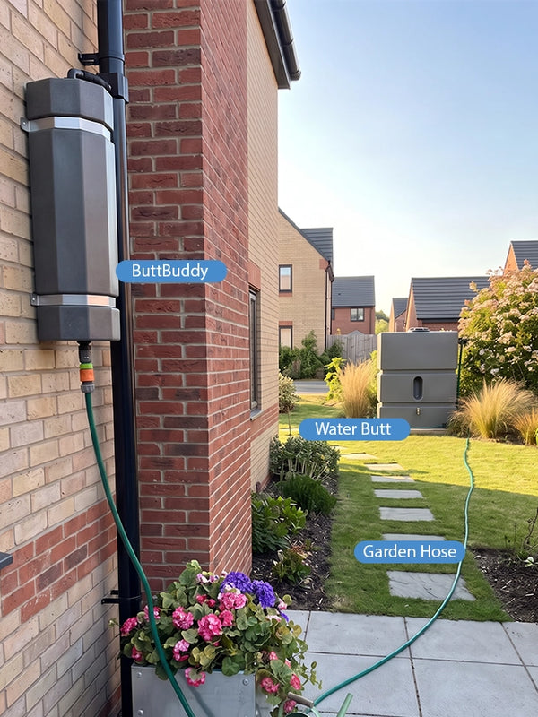 1200 Litre Rainwater Anywhere - Gravity Fed Rainwater Distribution System - Millstone