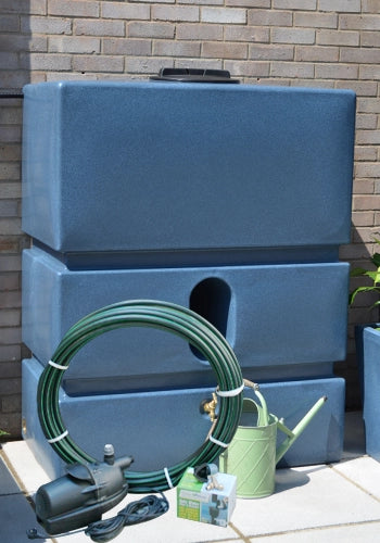 1200 Litre EasyConnect Rainwater Harvesting System - Blue Marble