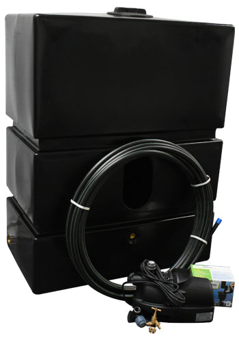 1200 Litre EasyConnect Rainwater Harvesting System - Black – Ecosure