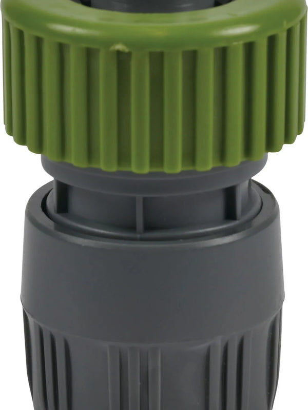 Hosepipe connector 15-19 mm compression x female click