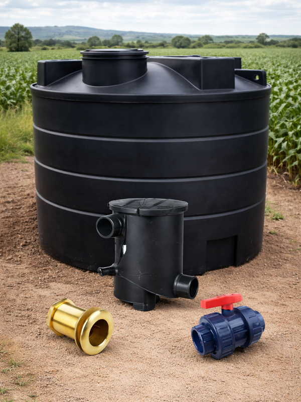 15,000 Litre Ecosure Agricultural Rainwater Harvesting System