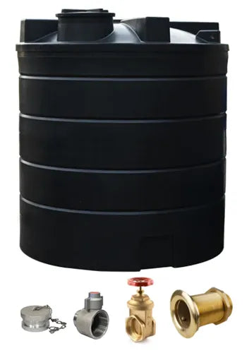 15,000 Litre Emergency Water Storage for Fire Fighting with 2.5