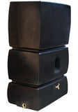 1500 Litre Water Tank in Black - Non-Potable