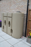 1900 Litre Slimline Water Butt - Sandstone