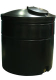 2000 Litre Water Tank - Black - Non-Potable