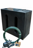 750 Litre EasyConnect Rainwater Harvesting System - Black