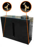 250 Litre Slimline Water Tank  - Double Outlet