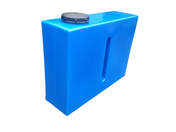 250 Litre Milk Tank Slimline - Blue