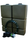 2 x 825 Litre EasyConnect Rainwater Harvesting System - Sandstone