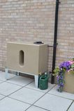 350 Litre Square Water Butt V1 - Sandstone