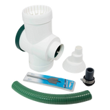 Downpipe Filter Diverter - White