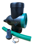 Downpipe Filter Diverter - Black