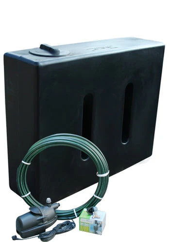 400 Litre EasyConnect Rainwater Harvesting System - Black