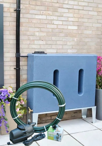 400 Litre EasyConnect Rainwater Harvesting System - Blue Marble