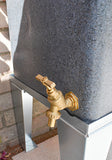 400 Litre Water Butt in Milstone V3