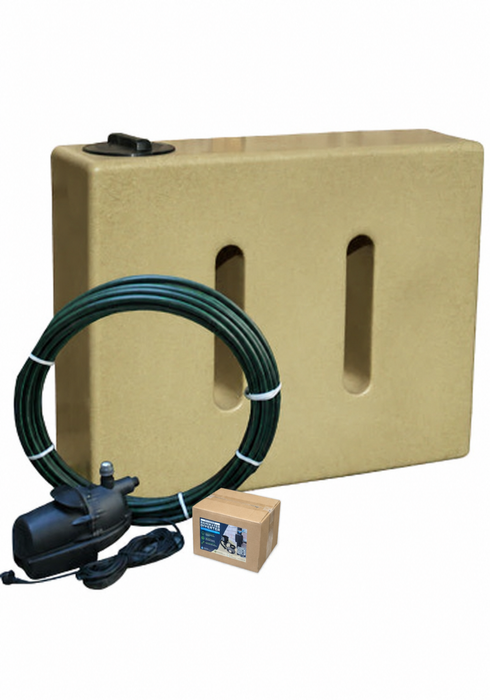 400 Litre EasyConnect Rainwater Harvesting System - Sandstone