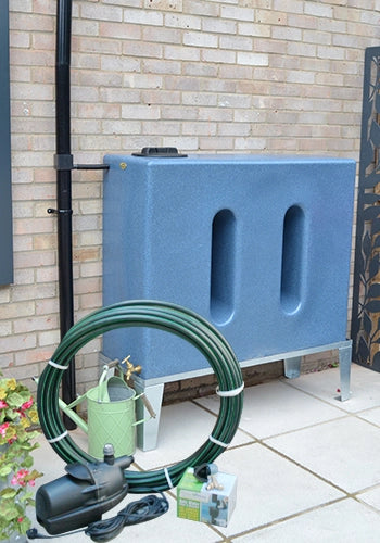 500 Litre EasyConnect Rainwater Harvesting System - Blue Marble