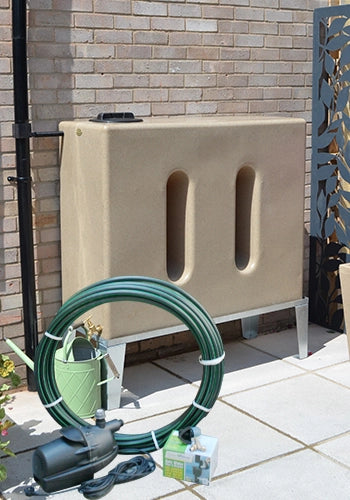 500 Litre EasyConnect Rainwater Harvesting System - Sandstone