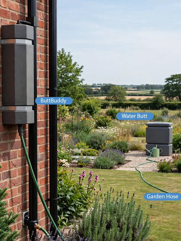 525 Litre Rainwater Anywhere - Gravity Fed Rainwater Distribution System - Millstone