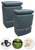 525 Water Butt Twin Pack Linked - Millstone